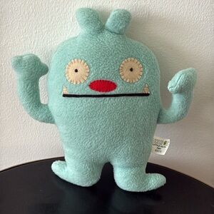 Vintage Little Ugly, UglyDoll, Fishy Plush Toy - Light Blue.